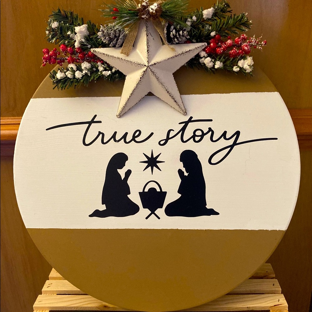 New Handcrafted Wooden Sign